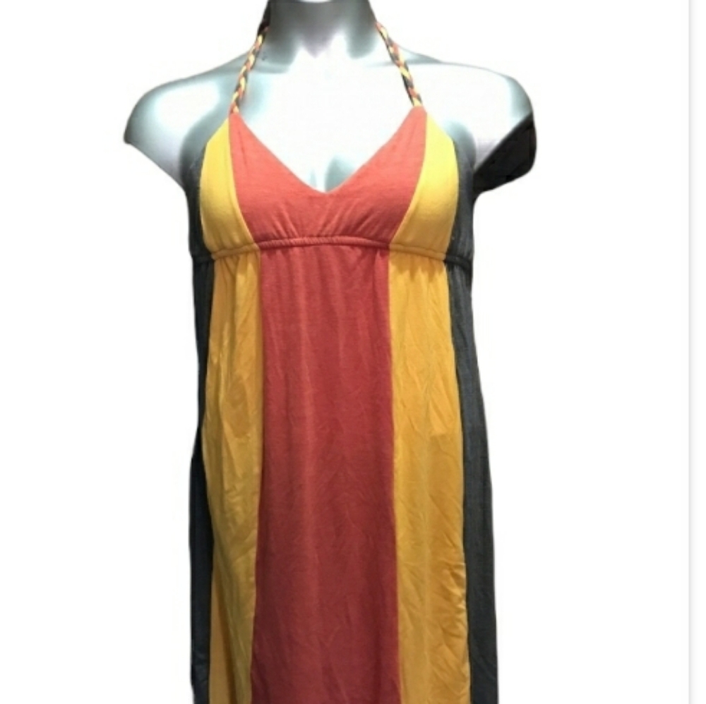 💕 Beautiful halter tie dress Large